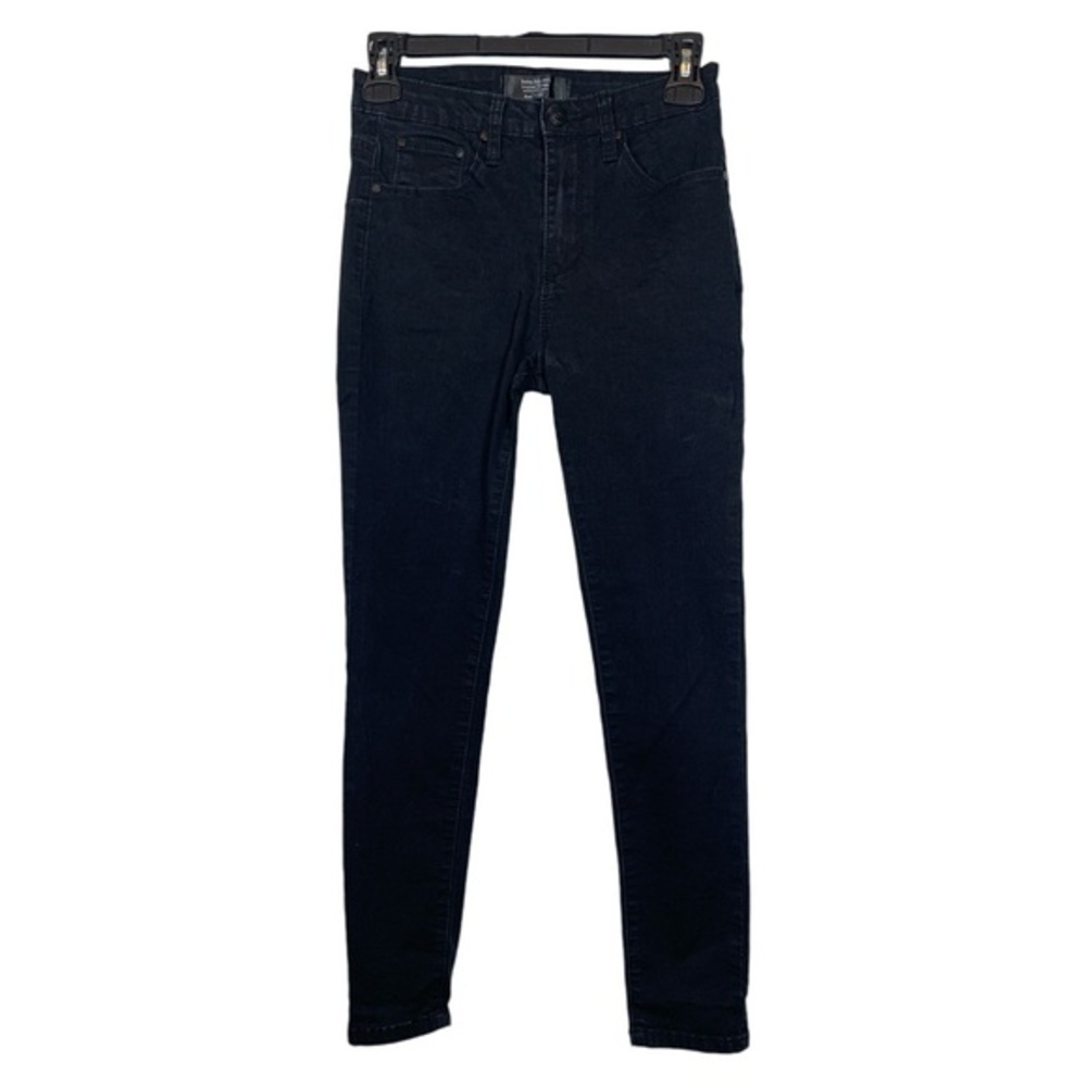 Monkey Ride Jeans Faded Black Denim Skinny Jeans Original Vintage Size 3/26 EUC
